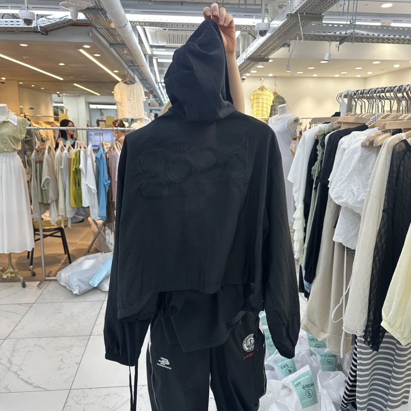 SAGE BRUSH韓國代購女裝新品26夏季推薦職業夾克拉鏈連帽衫SAGE BRUSH夾克
