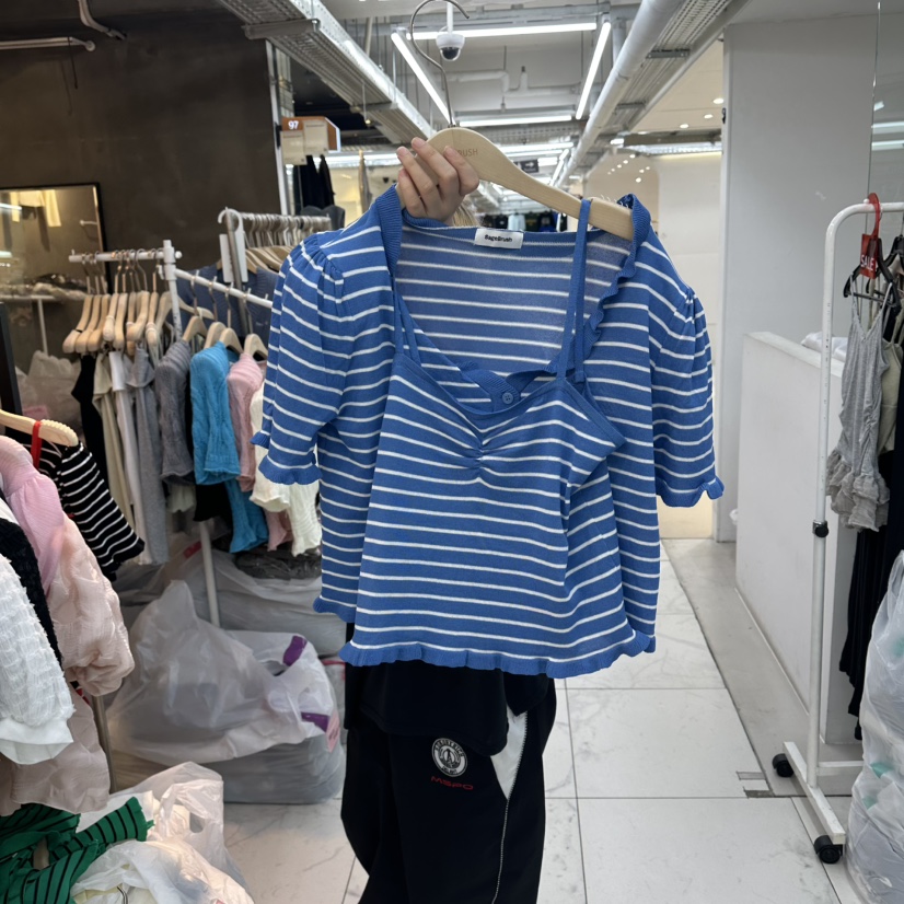 SAGE BRUSH韓國直郵實拍女士新款26夏季26春夏套裝套裝SSAGE BRUSH套裝圖色3