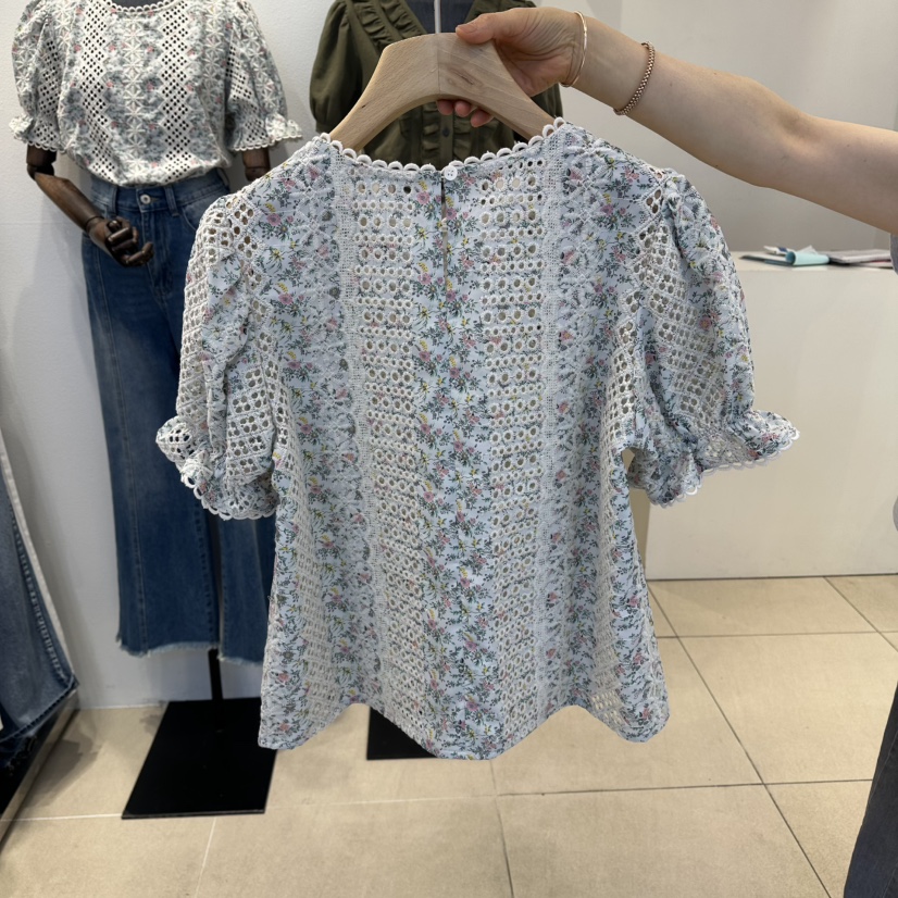 2nd B-S韓國東大門直郵女裝新品人氣推薦時尚襯衫蕾絲衫2nd B-S襯衫/蕾絲衫