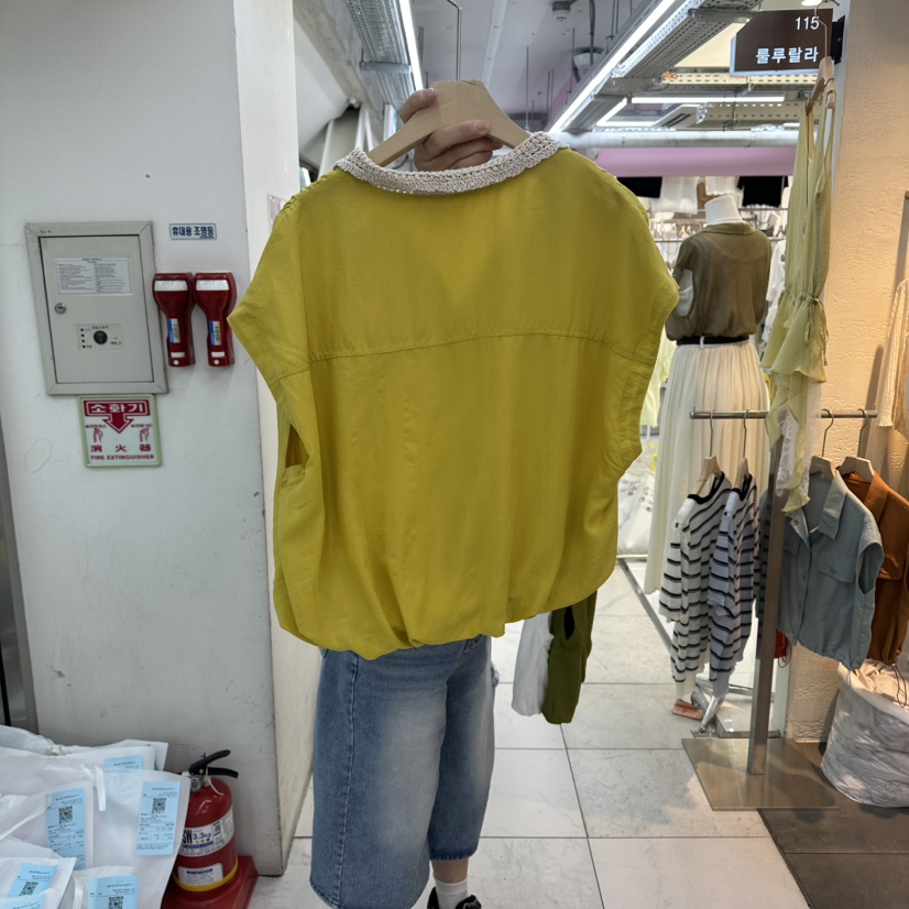 FLYFLY/LULULALLA/LIVE韓國直郵女士新款休閑襯衫蕾絲衫拉鏈FLYFLY/LULULALLA/LIVE襯衫/蕾絲衫