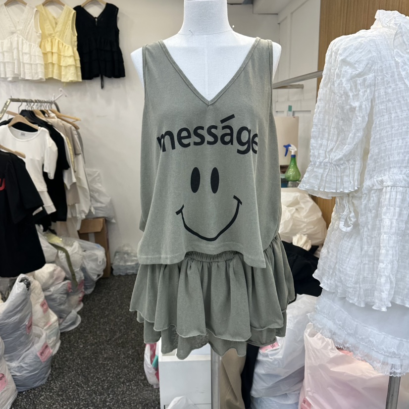 SAGE BRUSH韓國直郵女裝新品26夏季休閑時尚職業套裝套裝SAGE BRUSH套裝圖色1