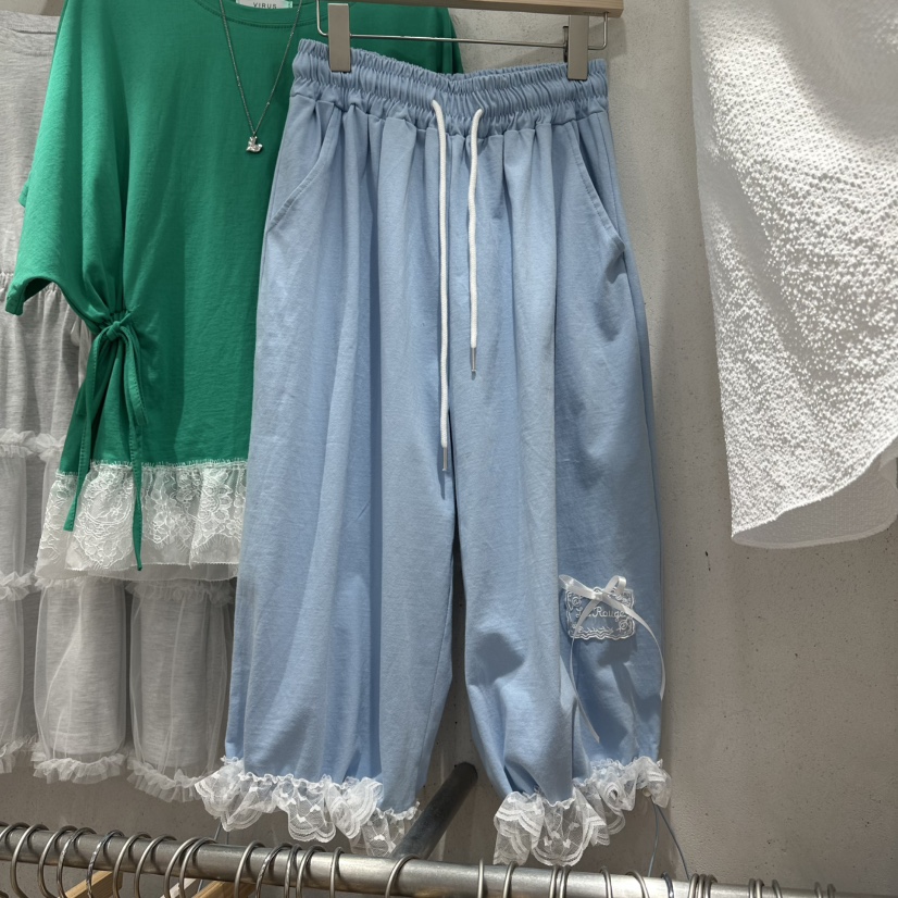 VIRUS韓國東大門直郵女士新品熱賣職業人氣26春夏休閑休閑褲VIRUS休閑褲圖色1