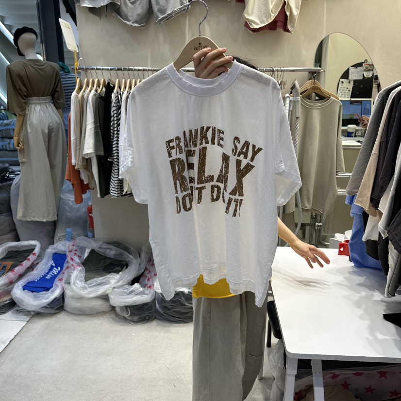 REPLAY韓國代購女裝新品時尚職業推薦26夏季人氣休閑熱賣T恤REPLAYT恤圖色1