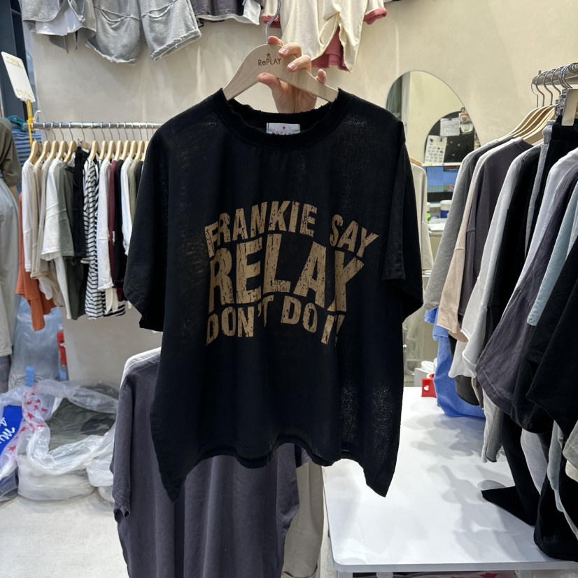REPLAY韓國代購女裝新品時尚職業推薦26夏季人氣休閑熱賣T恤REPLAYT恤圖色3