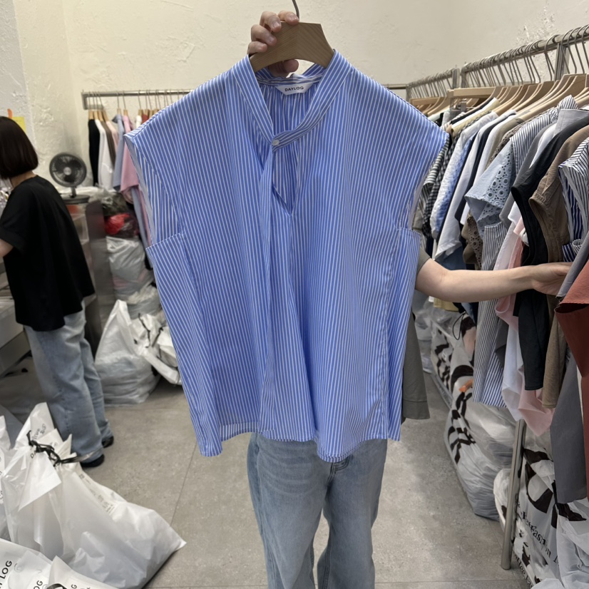 DA YLOG韓國直郵實拍女裝新品推薦26春夏熱賣襯衫蕾絲衫LSDA YLOG襯衫/蕾絲衫圖色1