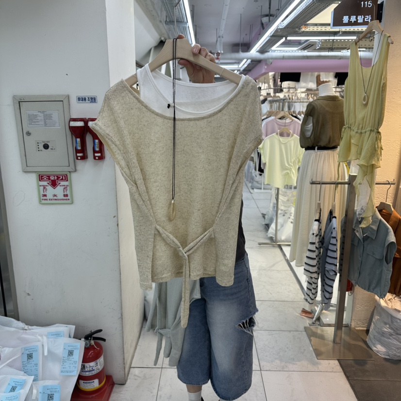 FLYFLY/LULULALLA/LIVE東大門實拍韓國女裝新品職業套裝不含項鏈腰帶FLYFLY/LULULALLA/LIVE套裝圖色1