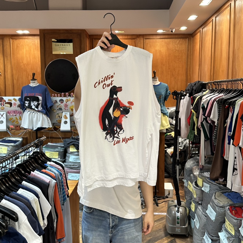 GARMENT-P韓國東大門直郵女士新品職業人氣26春夏吊帶背心鵝GARMENT吊帶/背心圖色1