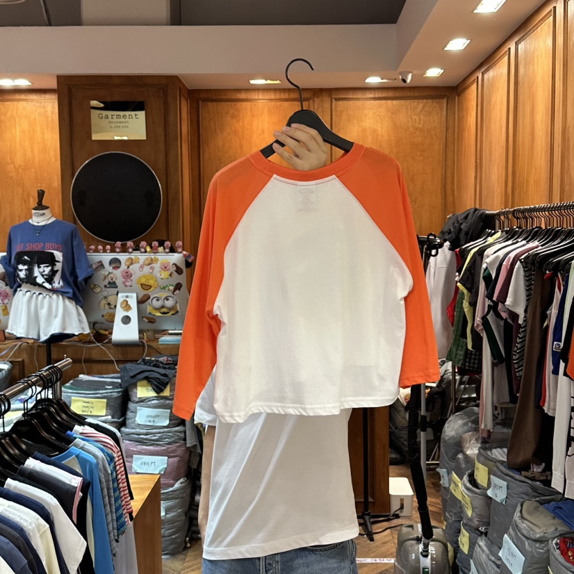 GARMENT-P韓國代購女裝新品推薦職業休閑時尚26春夏長袖T恤GARMENT長袖T恤