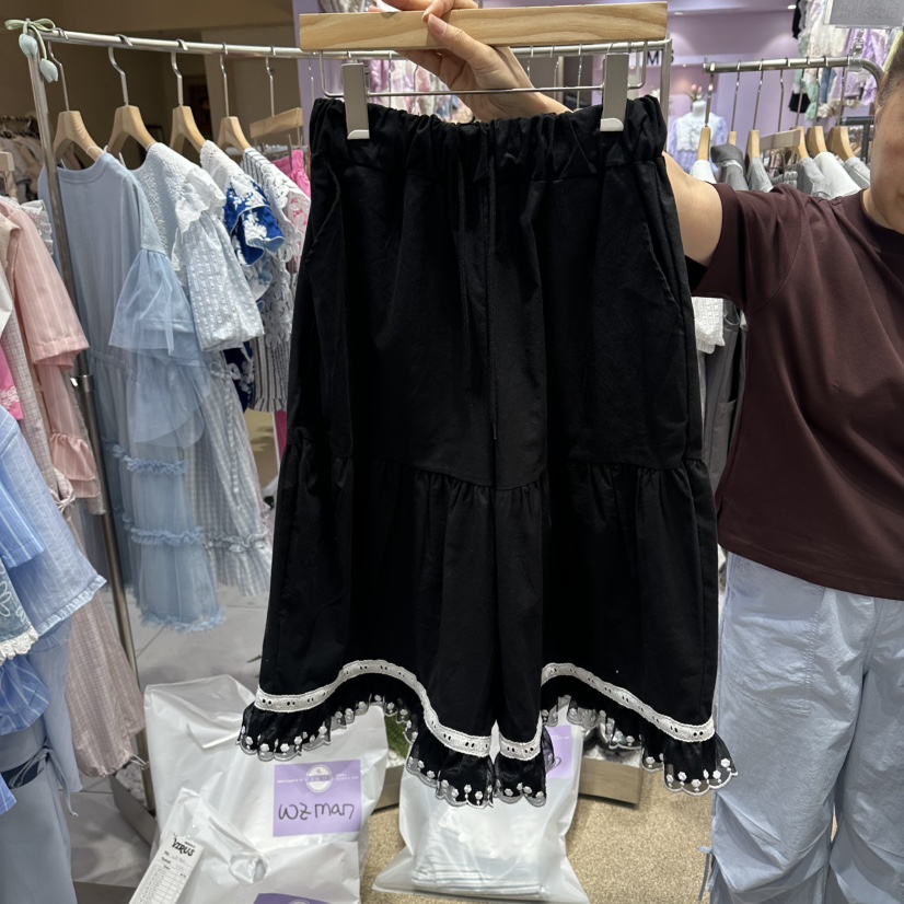 VIRUS韓國代購女裝新品26春夏時尚熱賣職業推薦休閑人氣短褲VIRUS短褲圖色1黑色