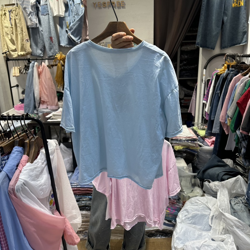 YESFREE韓國直郵女裝新品26夏季人氣職業時尚休閑26春夏T恤YESFREET恤