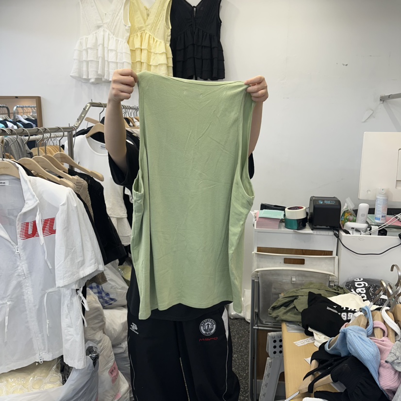 SAGE BRUSH韓國東大門代購女裝新品人氣26夏季吊帶背心無袖SAGE BRUSH吊帶/背心