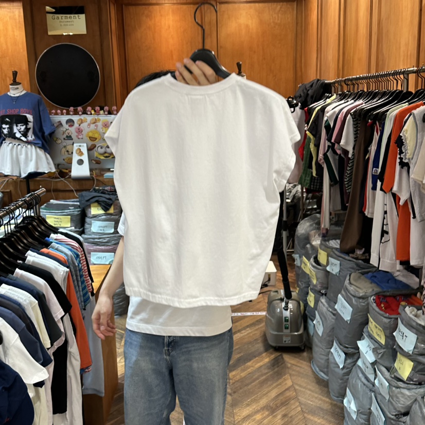 GARMENT-P韓國直郵女裝新品26夏季休閑26春夏職業推薦T恤GARMENTT恤