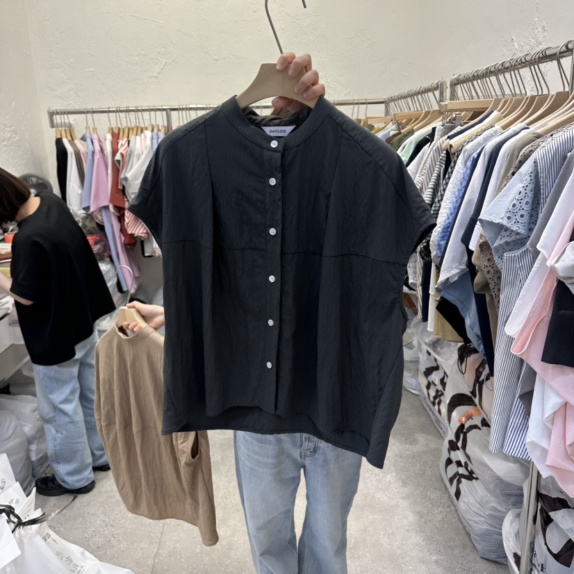 DA YLOG韓國東大門代購女裝新品推薦時尚26春夏襯衫蕾絲衫LDA YLOG襯衫/蕾絲衫圖色2