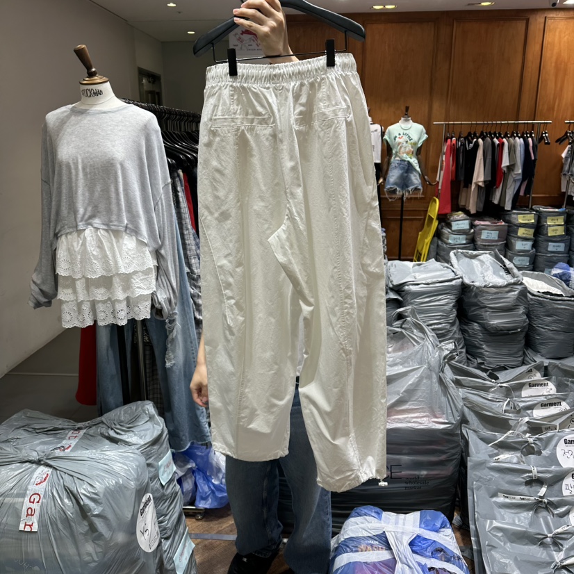GARMENT-P韓國直郵實拍女士新品熱賣26春夏職業休閑休閑褲GARMENT休閑褲