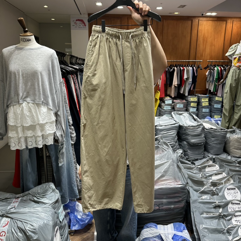 GARMENT-P韓國直郵實拍女士新品熱賣26春夏職業休閑休閑褲GARMENT休閑褲圖色2