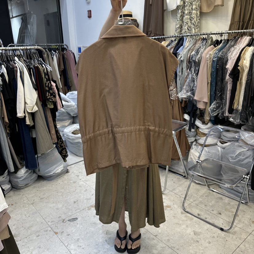 MARIGOLD韓國東大門直郵女士新品推薦人氣職業休閑26夏季馬甲MARIGOLD馬甲