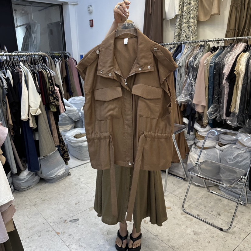 MARIGOLD韓國東大門直郵女士新品推薦人氣職業休閑26夏季馬甲MARIGOLD馬甲圖色1