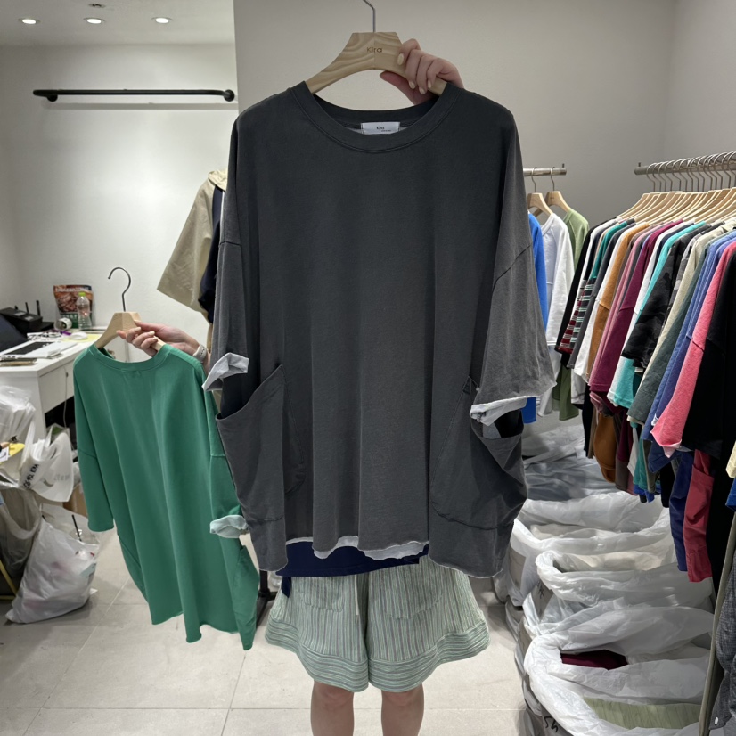 IN KIRA韓國直郵女士新品人氣26夏季推薦時尚休閑熱賣T恤IN KIRAT恤圖色2