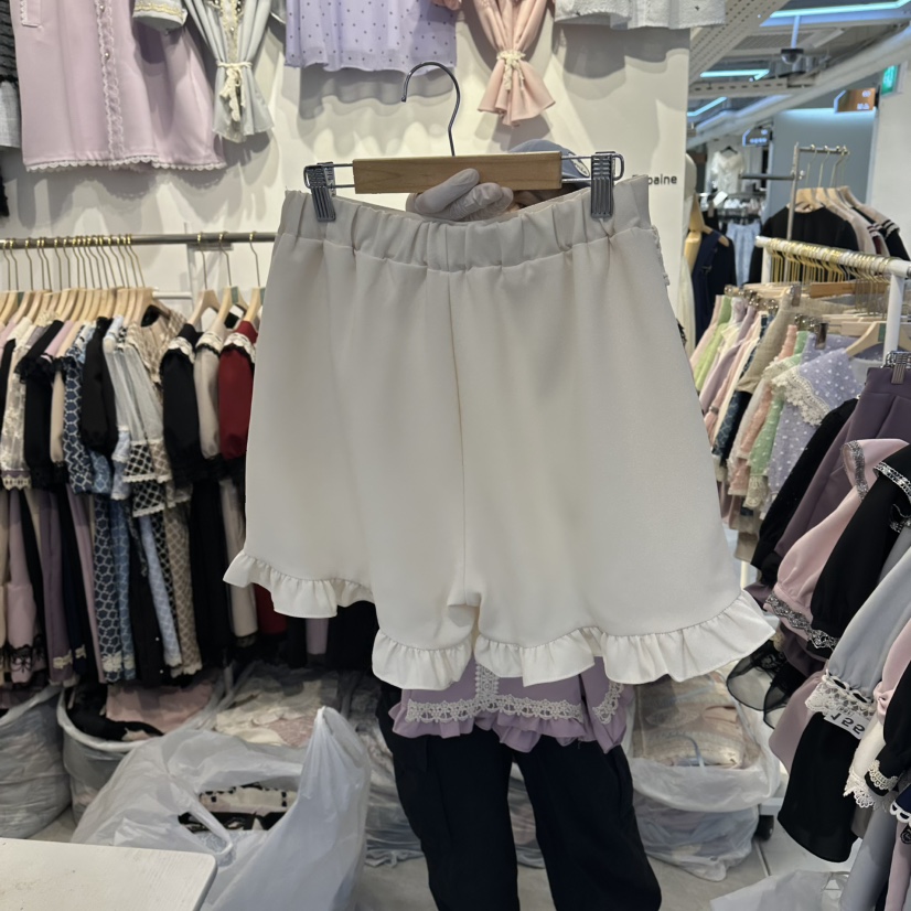 PAPA韓國東大門代購女士新品推薦人氣熱賣26夏季休閑短褲Papaine/HALMADE短褲
