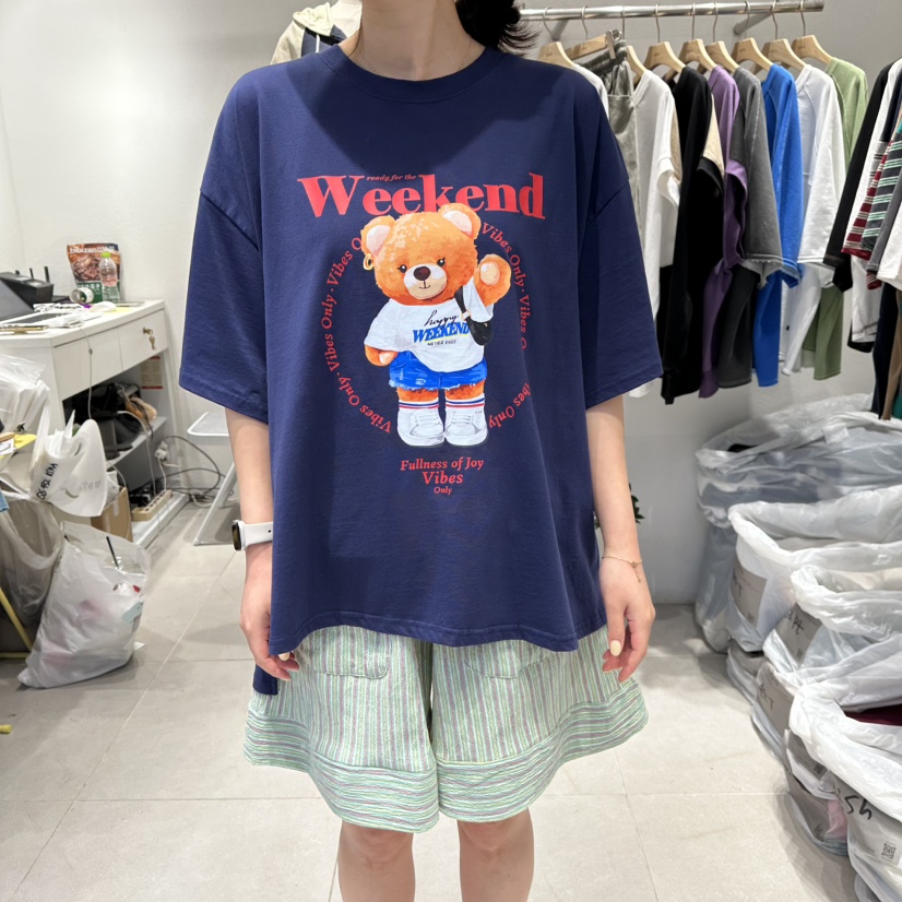 IN KIRA韓國代購女士新品職業推薦人氣熱賣休閑26春夏T恤IN KIRAT恤圖色2