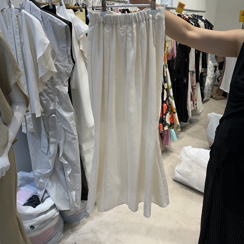 SENSIBLE-S韓國直郵女士新品熱賣人氣26夏季半身裙中短裙亞麻SENSIBLE半身裙/中短裙