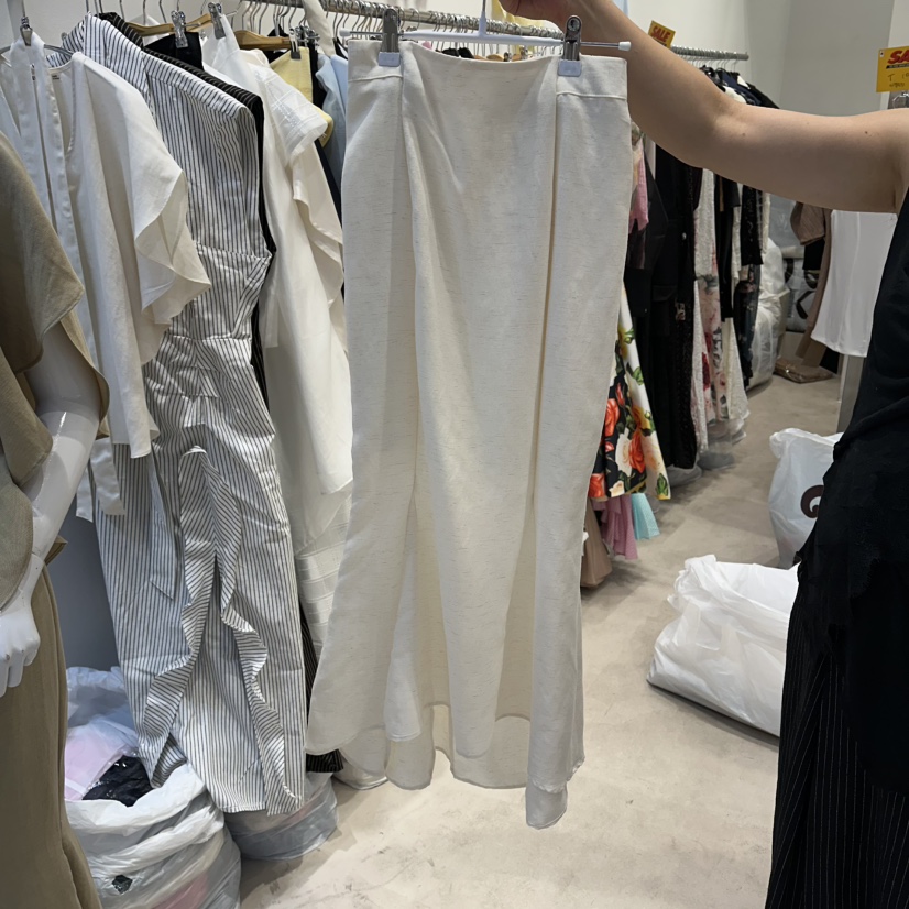 SENSIBLE-S韓國直郵女士新品熱賣人氣26夏季半身裙中短裙亞麻SENSIBLE半身裙/中短裙圖色2