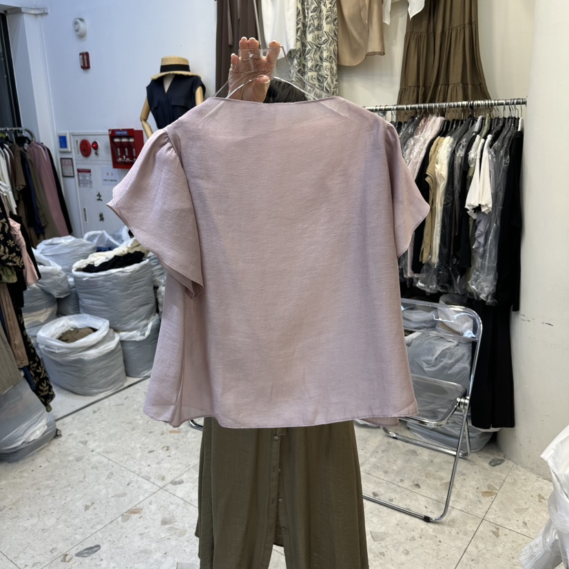 MARIGOLD韓國代購女士新款26春夏休閑推薦熱賣襯衫蕾絲衫LMARIGOLD襯衫/蕾絲衫
