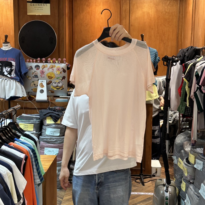 GARMENT-P韓國直郵實拍女裝新款時尚休閑熱賣推薦26夏季T恤GARMENTT恤圖色3