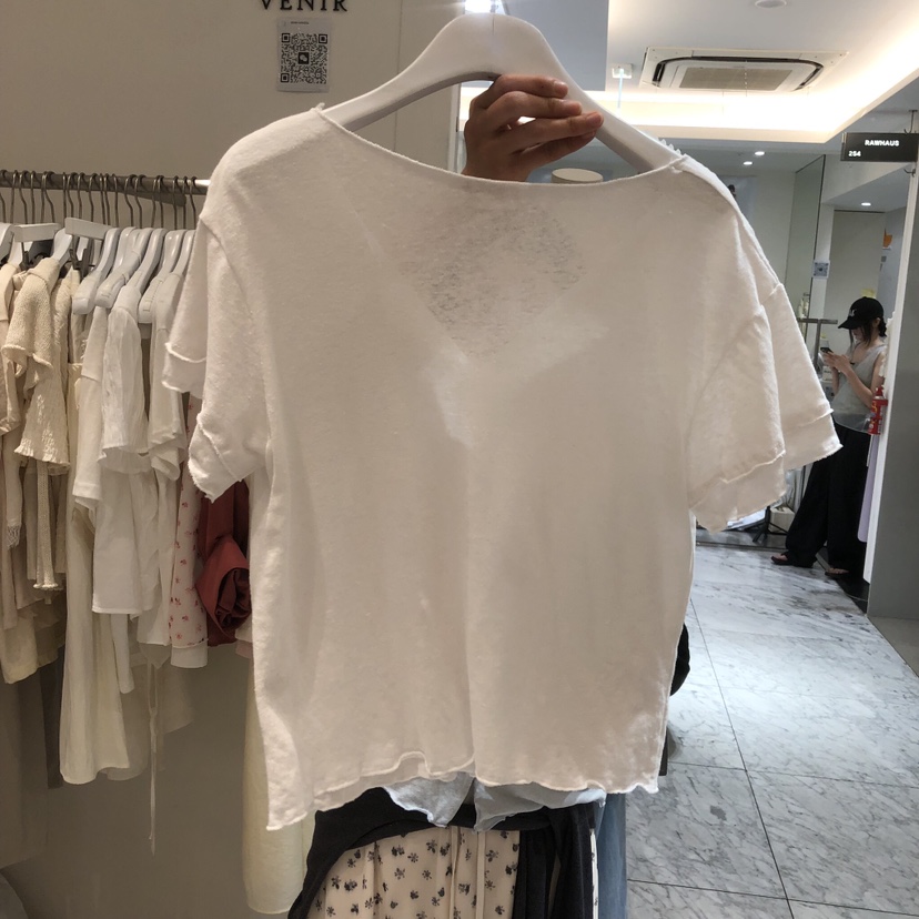 VENIR-a韓國直郵女裝新品26春夏人氣休閑職業推薦時尚T恤VENIR-aT恤