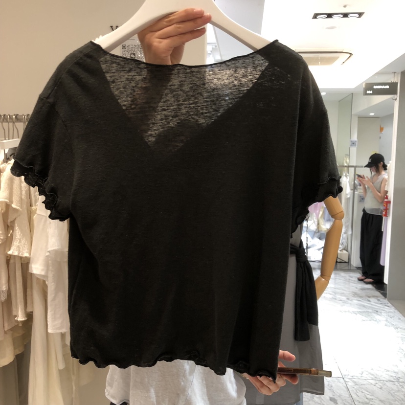 VENIR-a韓國直郵女裝新品26春夏人氣休閑職業推薦時尚T恤VENIR-aT恤