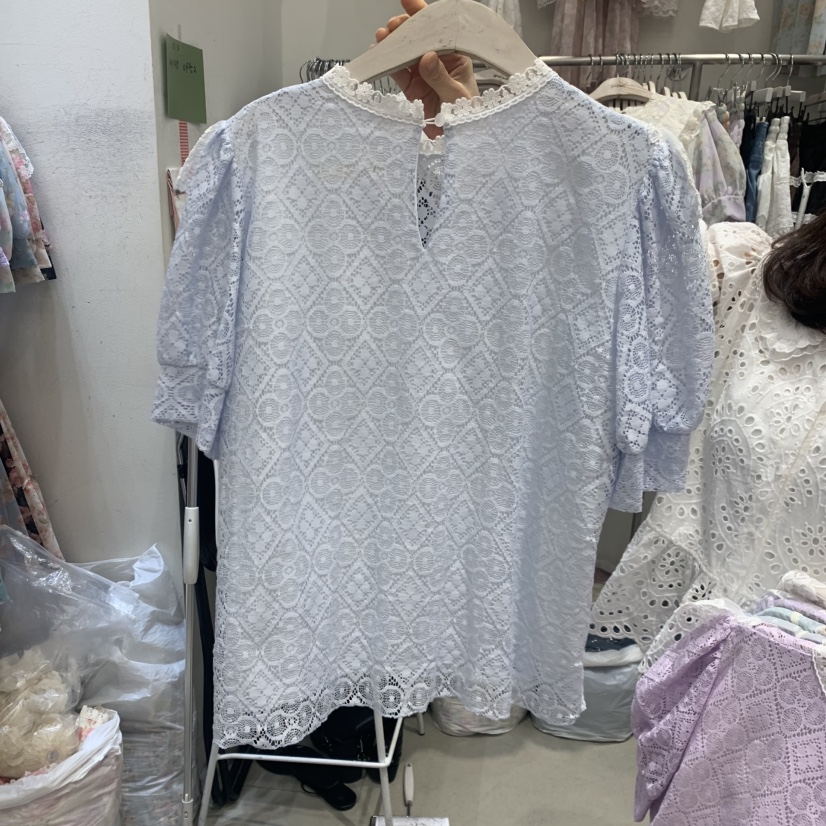 YARD韓國東大門直郵女士新品推薦人氣26夏季職業襯衫蕾絲衫YARD襯衫/蕾絲衫