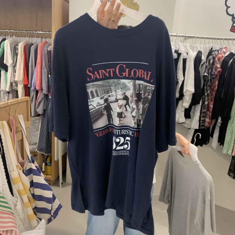 VENTI東大門實拍韓國女士新款26夏季時尚推薦熱賣26春夏T恤VENTIT恤圖色3