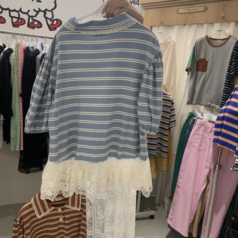VENTI韓國直郵實拍女士新品26夏季休閑職業26春夏時尚T恤MVENTIT恤