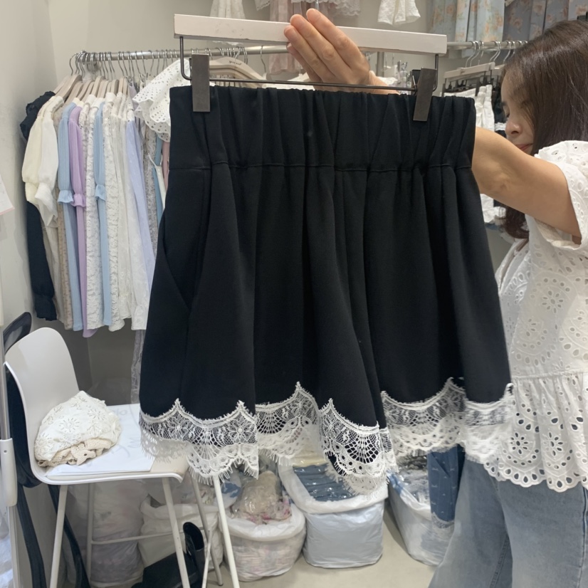 YARD韓國直郵實拍女士新品26夏季職業人氣26春夏裙褲蕾絲YARD裙褲