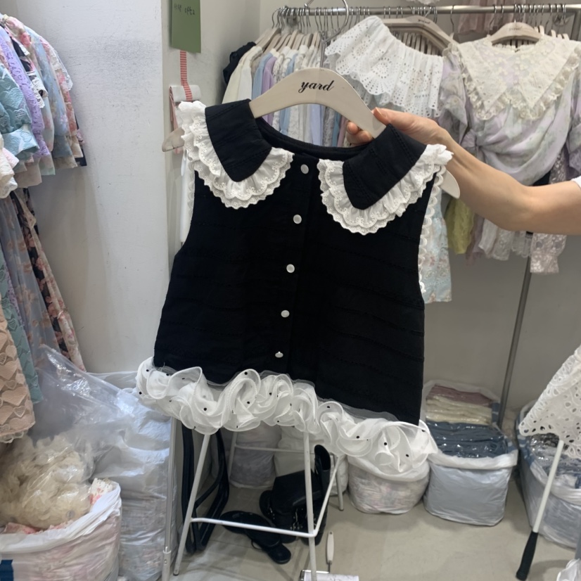 YARD韓國代購女士新品熱賣推薦休閑職業26夏季時尚人氣馬甲YARD馬甲圖色1
