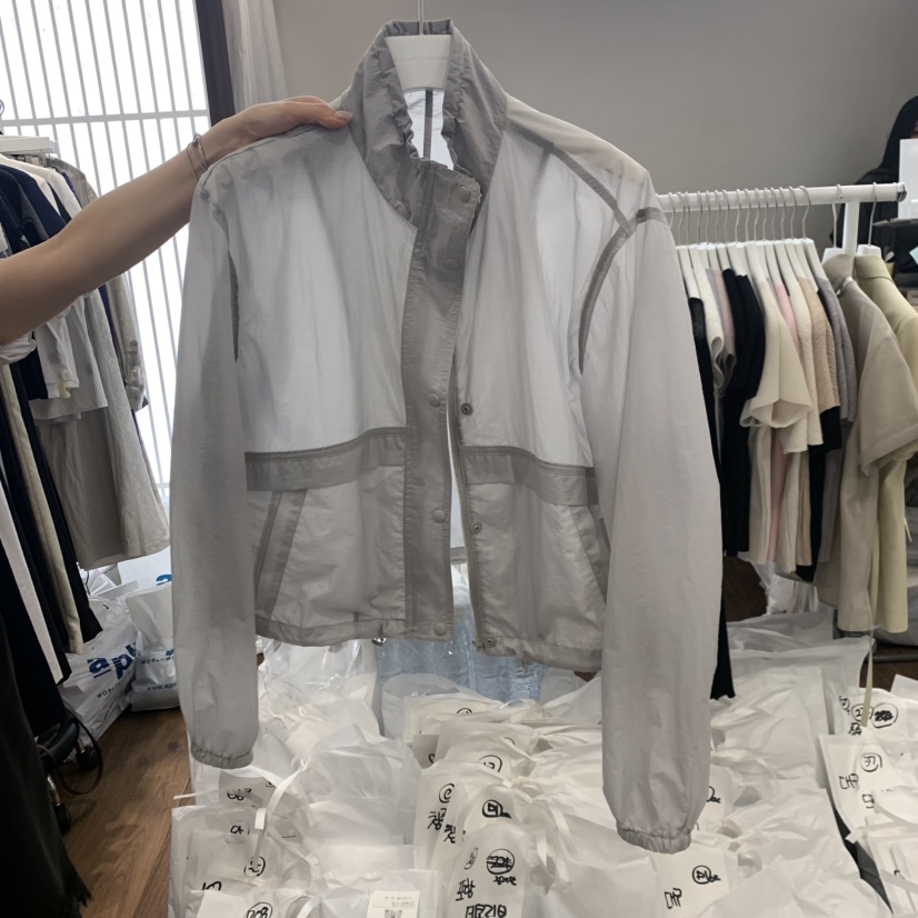 UNDERSTANDING韓國東大門代購女士新款熱賣夾克防風衣尼龍UNDERSTANDING夾克圖色1
