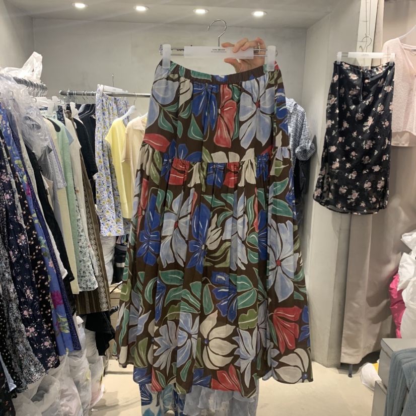 LOGROAD東大門實拍韓國女裝新品26春夏26夏季時尚休閑長裙SLOG ROAD長裙圖色2