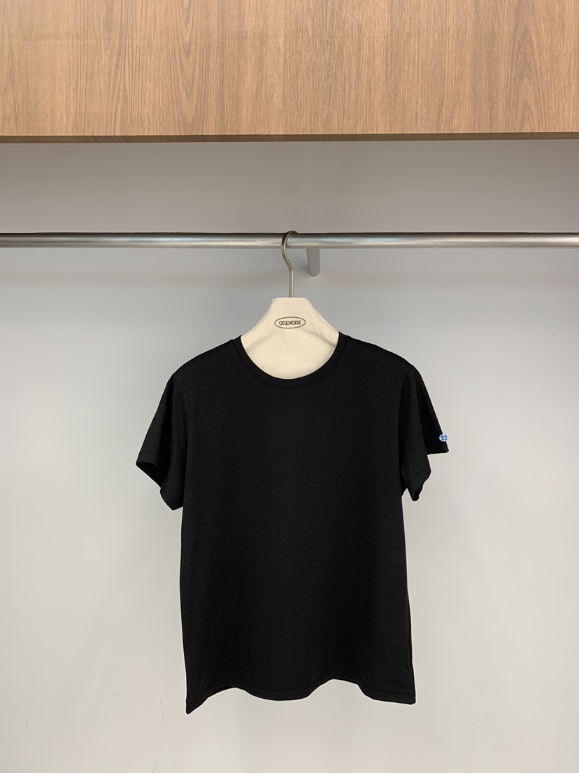 ONE MONE韓國直郵女裝新品職業26夏季休閑推薦時尚T恤紐扣ONE MONET恤圖色7