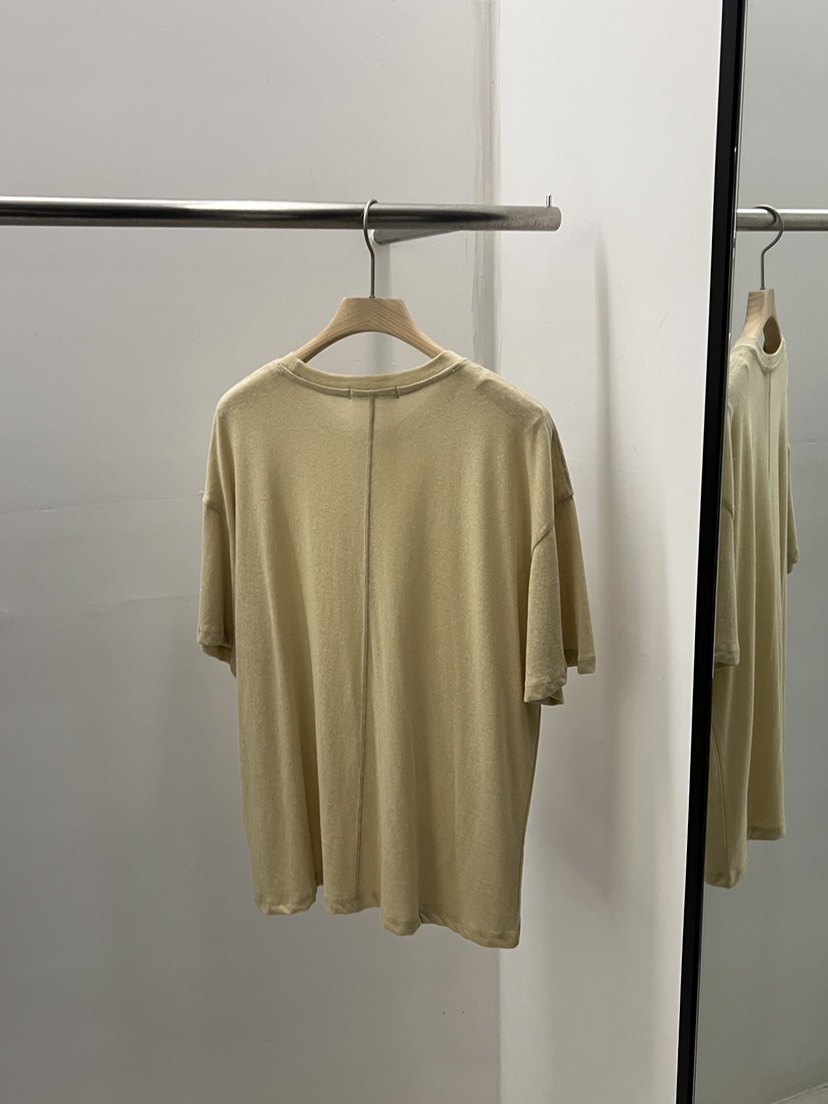 REGULARLY/PLACOR韓國直郵女士新品熱賣26夏季T恤亞麻布REGULARLY/PLACORT恤