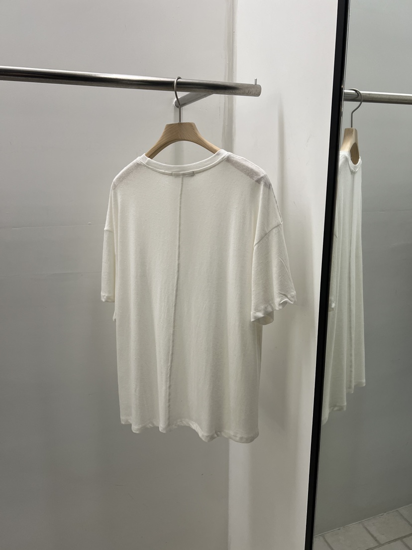 REGULARLY/PLACOR韓國直郵女士新品熱賣26夏季T恤亞麻布REGULARLY/PLACORT恤