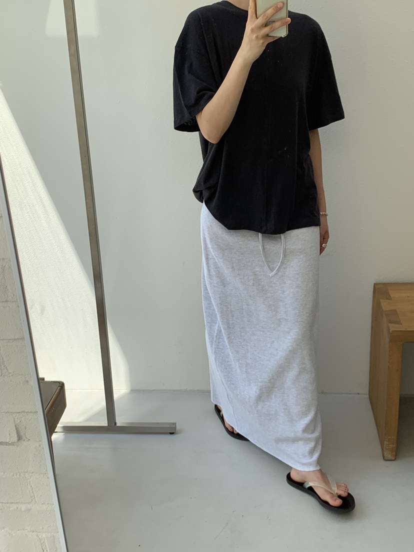 REGULARLY/PLACOR韓國直郵女士新品熱賣26夏季T恤亞麻布REGULARLY/PLACORT恤
