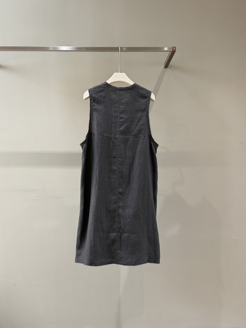 LIMED SPRUCE韓國東大門代購女士新品26夏季連衣裙亞麻布SLimed Spruce連衣裙