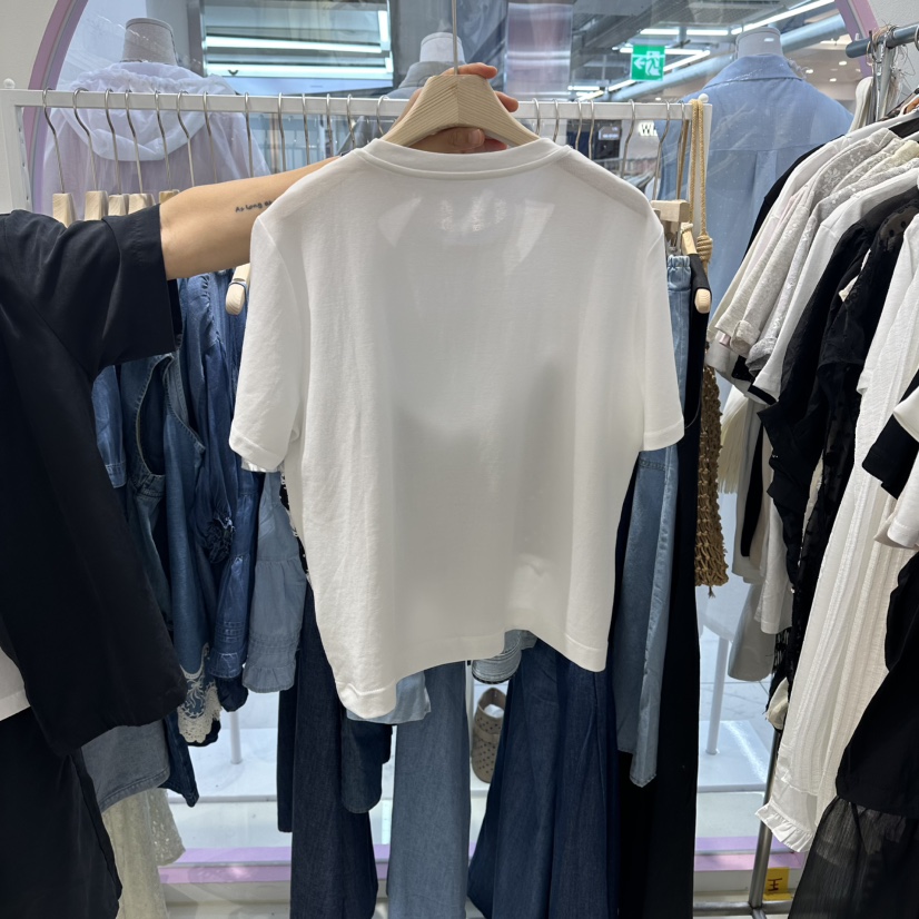 JH.STUDIO-Q韓國直郵實拍女裝新品26夏季熱賣T恤假兩件JH.STUDIO-QT恤