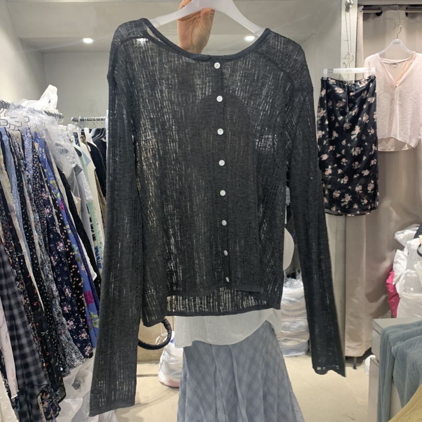 LOGROAD韓國代購女士新品26夏季推薦休閑26春夏時尚熱賣開衫LOG ROAD開衫圖色3