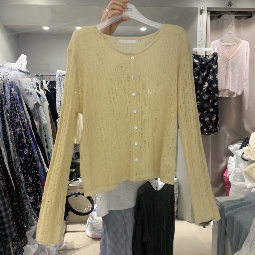 LOGROAD韓國代購女士新品26夏季推薦休閑26春夏時尚熱賣開衫LOG ROAD開衫圖色4