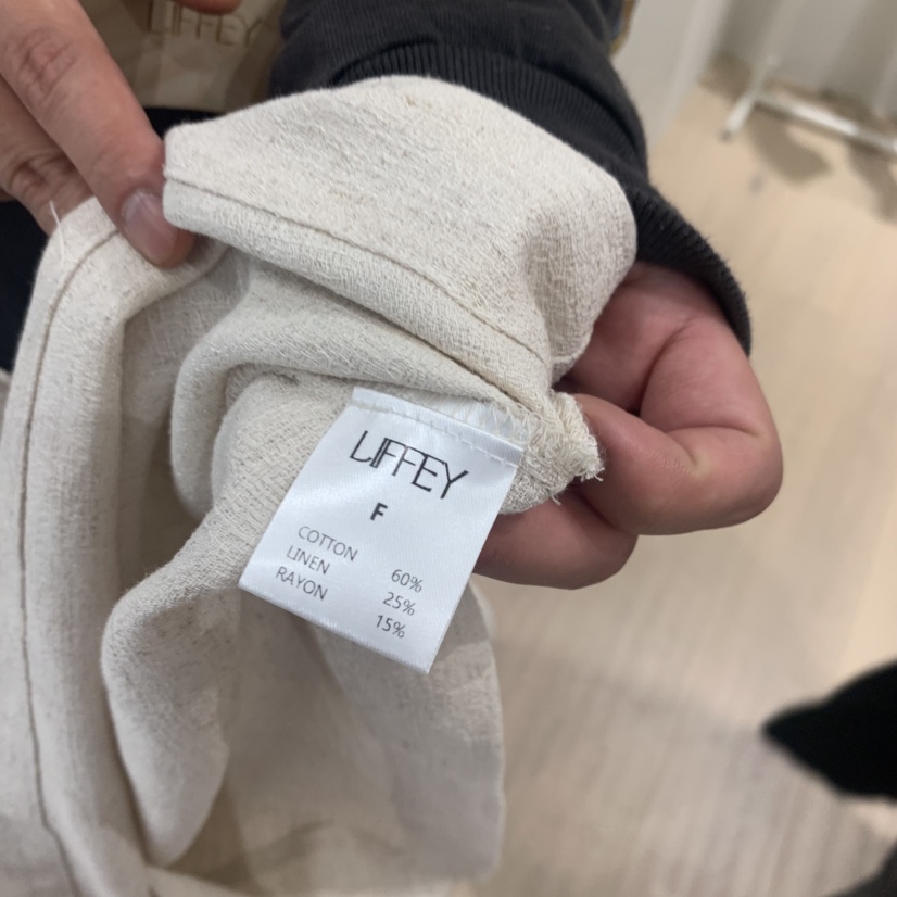 LIFFEY韓國直郵實拍女士新款時尚人氣休閑熱賣吊帶背心亞麻LIFFEY吊帶/背心