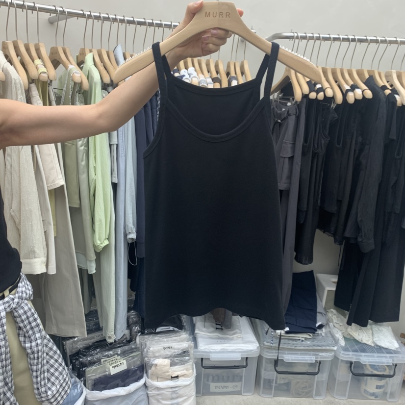 MURR韓國直郵女裝新品26春夏推薦人氣職業休閑26夏季吊帶背心MURR吊帶/背心圖色2