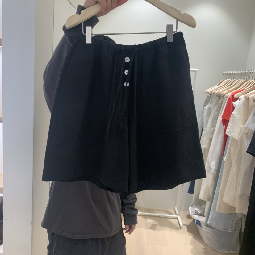 LIFFEY韓國直郵女士新品26夏季職業熱賣人氣推薦短褲亞麻LIFFEY短褲圖色3