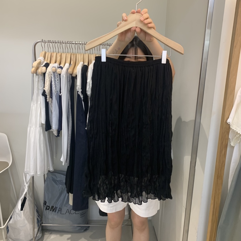 OUTRENE東大門實拍韓國女士新款熱賣26春夏推薦半身裙中短裙OUTRENE半身裙/中短裙圖色2