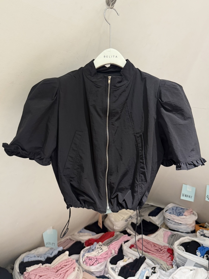 BELITA-L韓國直郵女裝新品26春夏熱賣時尚襯衫蕾絲衫荷葉邊BELITA-L襯衫/蕾絲衫圖色3